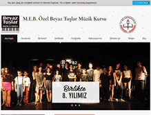 Tablet Screenshot of beyaztuslar.com